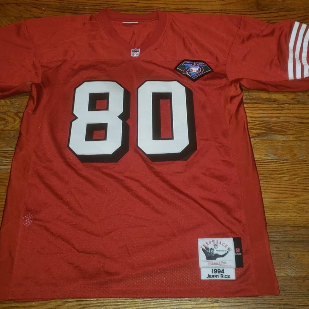 Authentic Mitchell & Ness Throw back Jersey